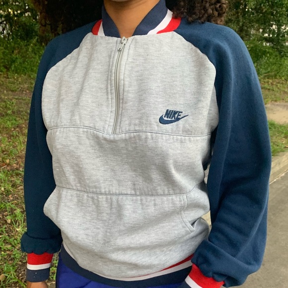 Nike Jackets & Blazers - Vintage Nike distressed pull over